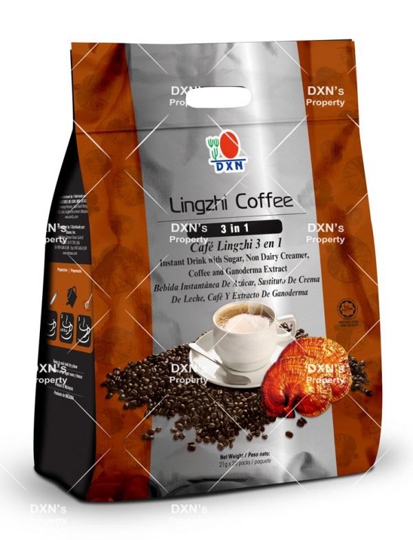 Café Lingzhi 3 em 1 DXN