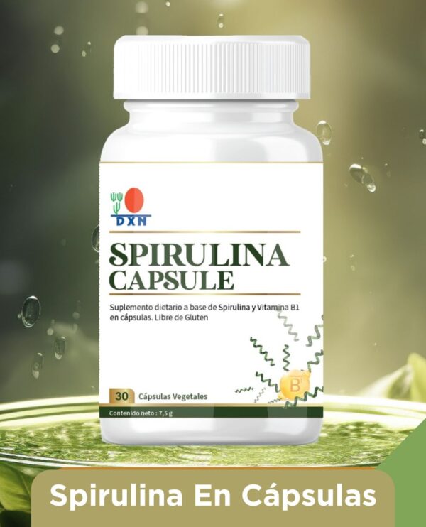 Spirulina En Cápsulas